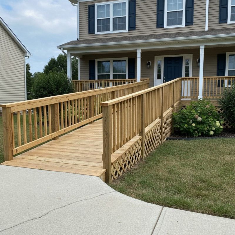Handicap Ramp Replacement in Wilmington, NC